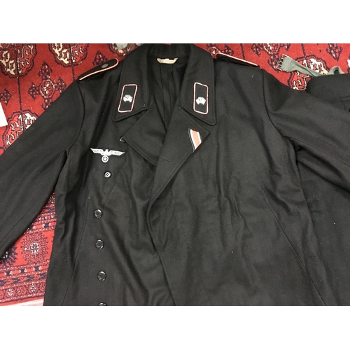 627 - Reproduction WW2 German Panzer uniform (Jacket, shirt and trousers) no reserve