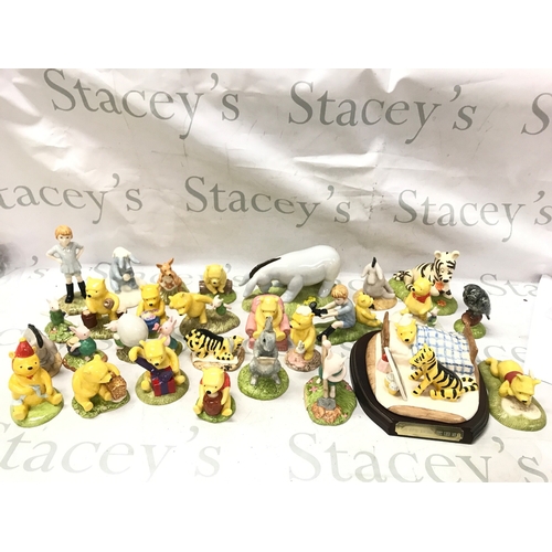 1268 - A Collection of Royal Doulton Disney porcelain Winnie the Pooh figures