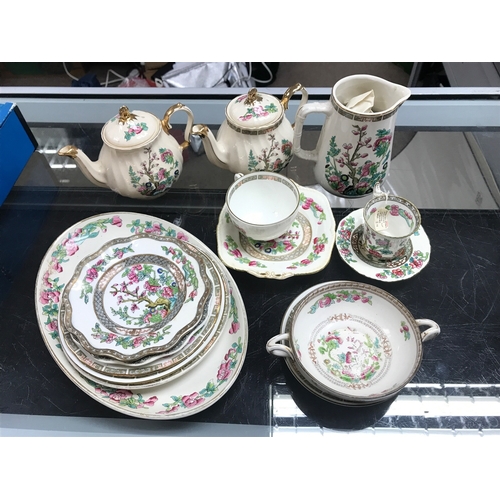 1004 - A small collection of India tree ceramics- NO RESERVE
