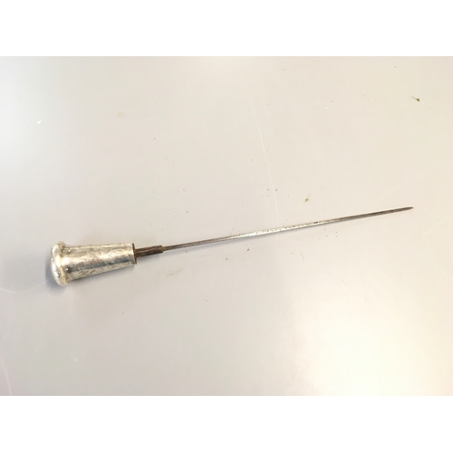 855 - A sword stick, 91cm long. Sword 38cm long