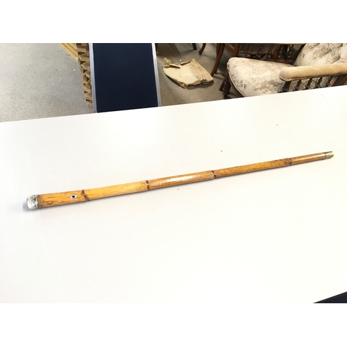 856 - Sword stick, 87cm long, sword 68cm long.