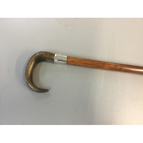 877 - A sword stick. Blade 30cm total length 88cm