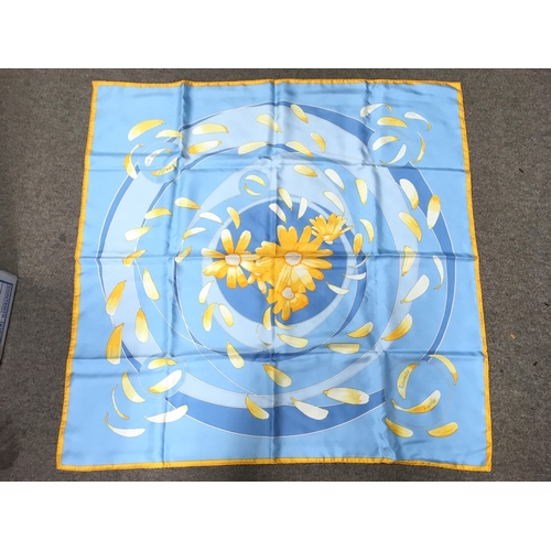 904 - A boxed Hermes scarf.