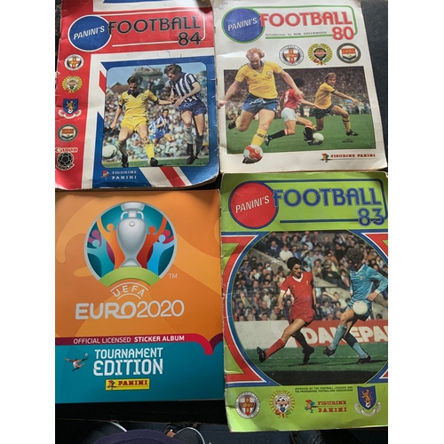 Panini Football Sticker Albums: Complete albums for Football 80 ...