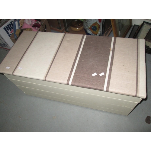 300 - Pair of D Watson signed prints & ottoman & deck chair