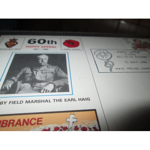 118 - An interesting collection of stamp covers commemorating the work of the Royal British Legion