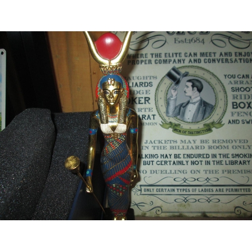 130 - Ltd Edition Egyptianesque model by Fredrick Neville: Isis Earth Mother (boxed with cert.)