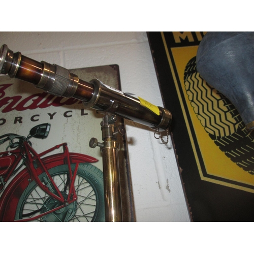 169 - Antique STYLE desk telescope