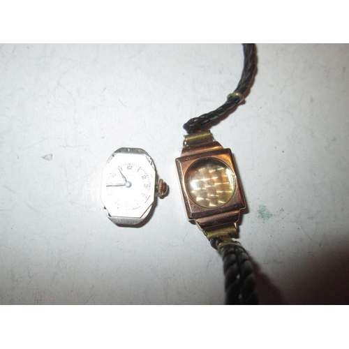 50b - 9 ct gold cased ladies wrist watch by Rotary