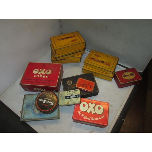 43 - Array of vintage and other advertising tins