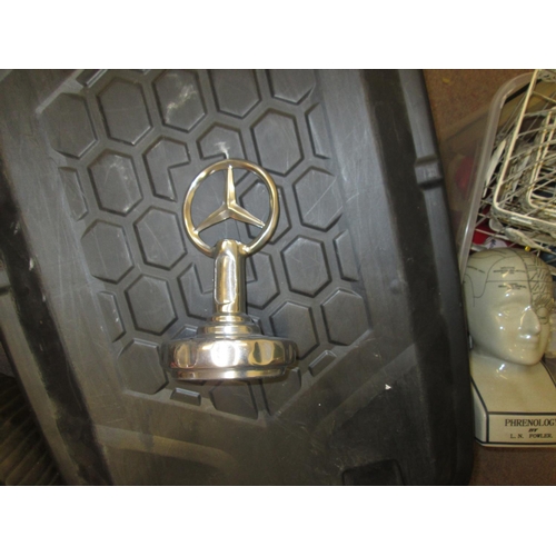 8 - Metal Mercedes desk weight