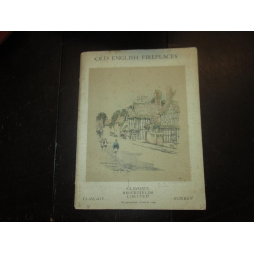 408 - Old English Fireplaces sales catalogue 1929