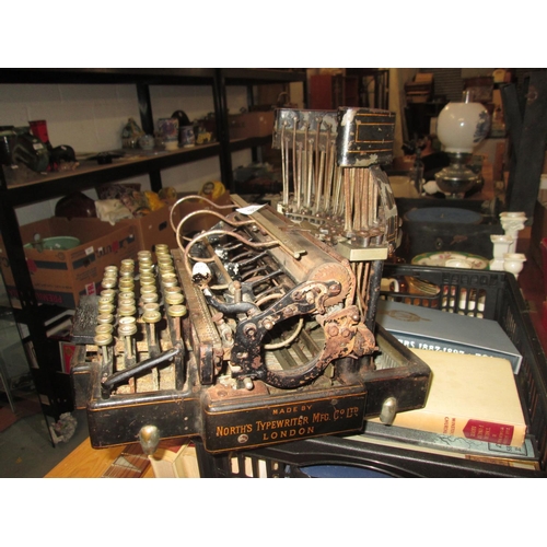 329 - Late 19th century rare typewriter by North's Typewriter Manufacturing Company (Ltd)
Hatton Garden, L... 