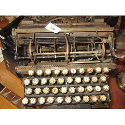 329 - Late 19th century rare typewriter by North's Typewriter Manufacturing Company (Ltd)
Hatton Garden, L... 