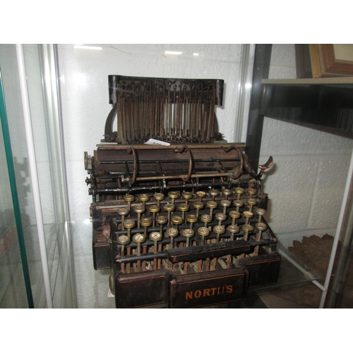 329 - Late 19th century rare typewriter by North's Typewriter Manufacturing Company (Ltd)
Hatton Garden, L... 