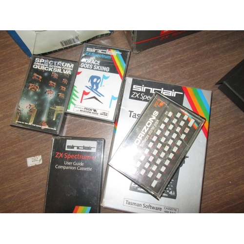 61 - Sinclair ZX Spectrum Plus 2 computer in original packaging, with instruction manual, power pack, 6 x... 