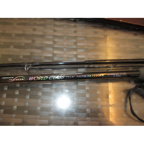 189 - Fishing interest : Trebbuco Tekneek 11 ft  feeder fishing rod