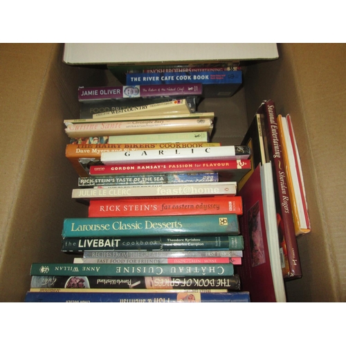 260 - 5 x Boxes of assorted cookery books