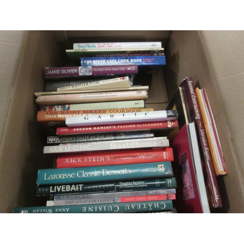 260 - 5 x Boxes of assorted cookery books