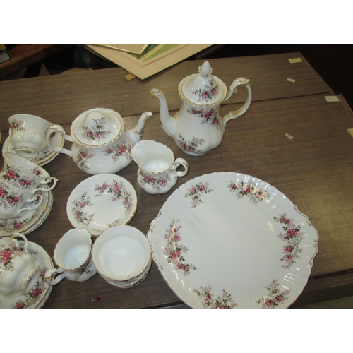 287 - Royal Albert Lavender Rose tea and coffee set