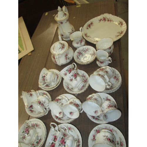 287 - Royal Albert Lavender Rose tea and coffee set