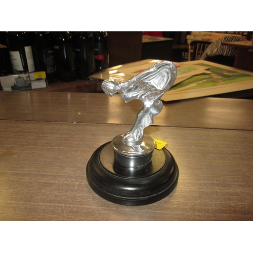 348 - Rolls Royce style Spirit of Ecstasy desk weight / ornament