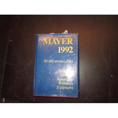 13 - Single volume : Mayer 1992, hardback in D/J