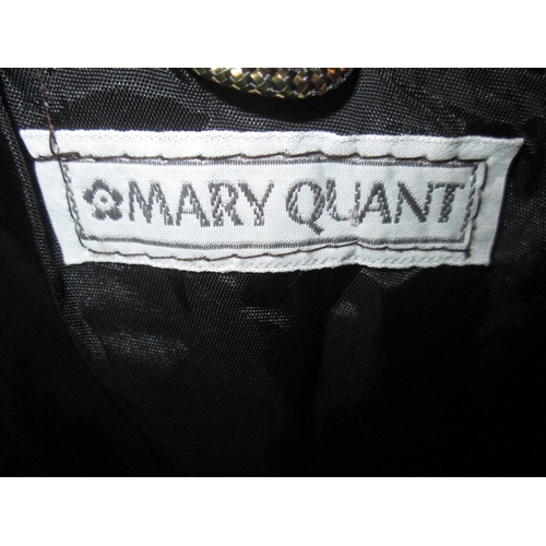 483 - Mary Quant waistcoat, all cotton size 14