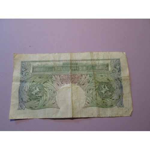 156 - Banknote : Bank of England £1 note