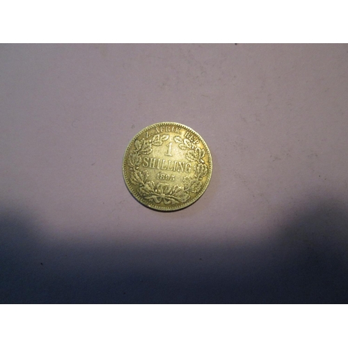 208 - Coin : South Africa  1 Shilling 1895