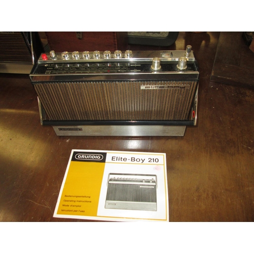 53 - Grundig Elite Boy battery operated radio, with instructions