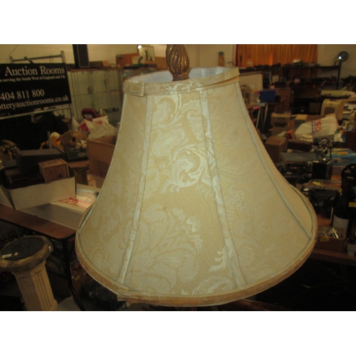 544 - Gilt wood table lamp