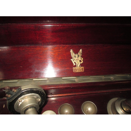 526 - Early 20th century RB patent floorstanding model gramophone