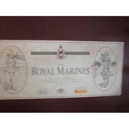 107 - Britains British Regiments : Royal Marines Ltd Edition (Boxed)