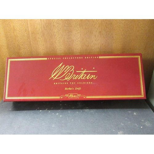 110 - Britains metal toy soldiers : Rorkes Drift (one missing)