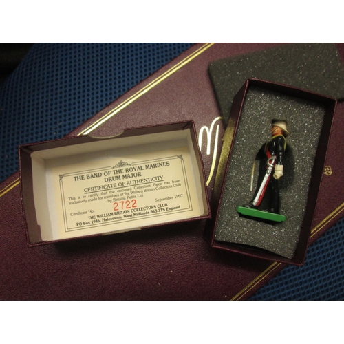 111 - Britains metal toy soldiers : Royal Marine Band Collectors Edition