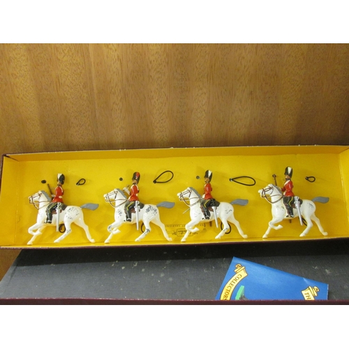 113 - Britains metal toy soldiers : 2nd Dragoons boxed