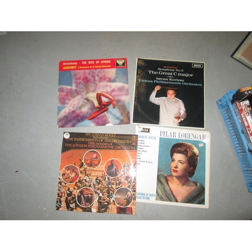 523 - Various vinyl classical records