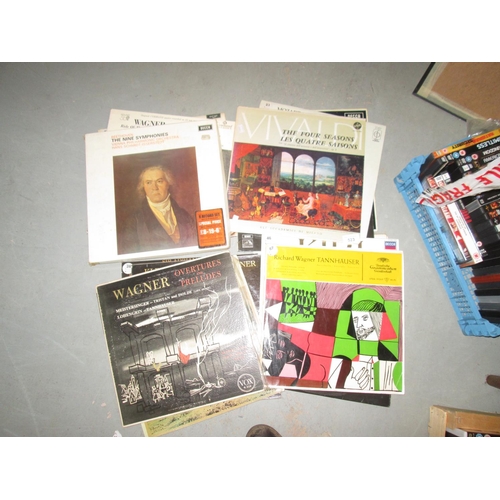 523 - Various vinyl classical records