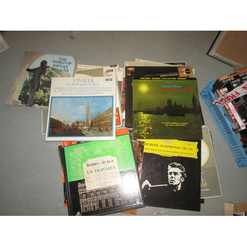 523 - Various vinyl classical records