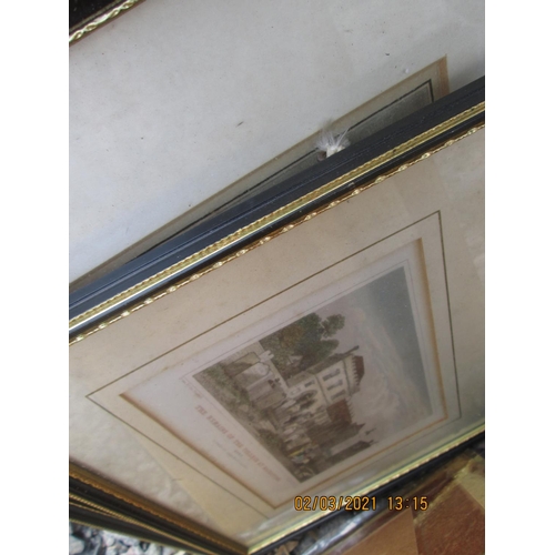 6 - Various pictures and prints & San Miguel mirror / blackboard