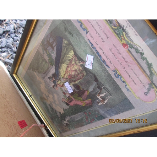 6 - Various pictures and prints & San Miguel mirror / blackboard