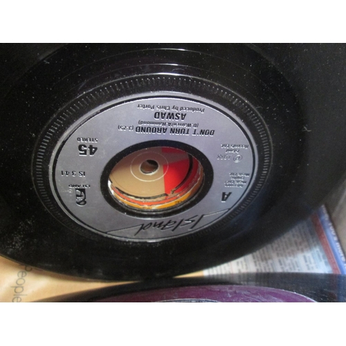 48 - Carton of records 45s : 1960s- 1980s pop, all without sleeves