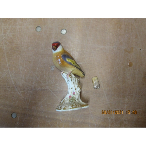 22 - Royal Worcester bird, damaged tail but present