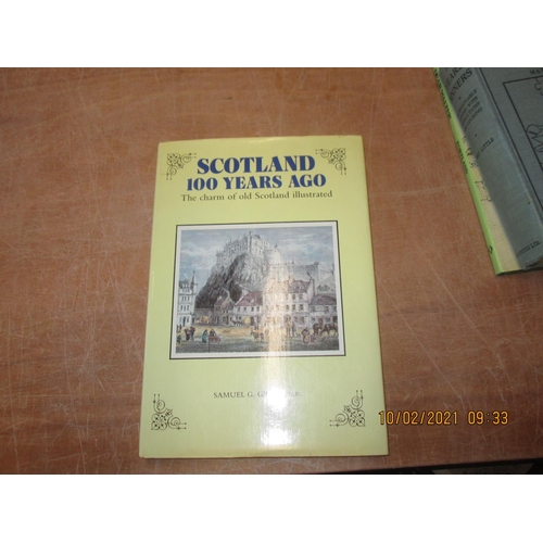 69 - Single volume : Scotland 100 years ago by Samuel Green hardback in D/J