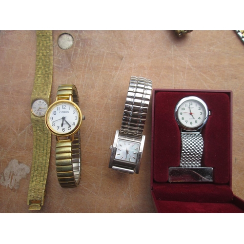 23 - Small collection of ladies wristwatches