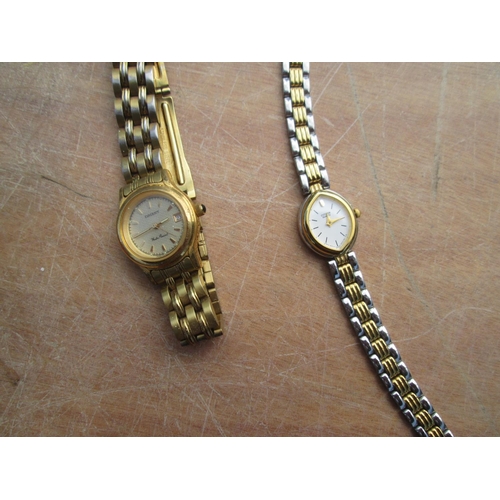 23 - Small collection of ladies wristwatches