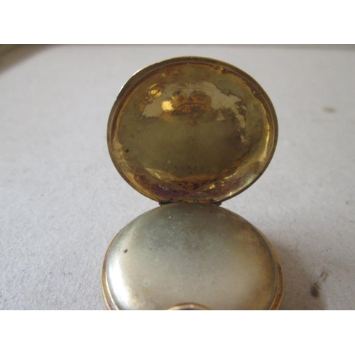 16 - Late 19th / early 20th century ladies fob watch in 18 ct gold case