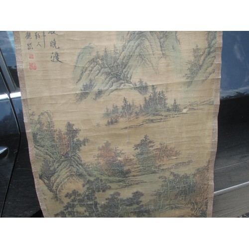 96 - Early 20th century Chinese scroll print