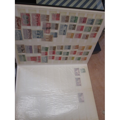 113 - Stamps : a random array of GB stamps in a SG stockbook, Commonwealth stamps, GB stamps some unmounte... 